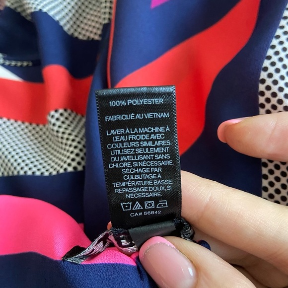 Asymmetrical halter low back Dress colour block high low hem - Picture 13 of 16